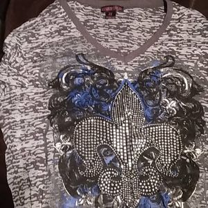 Rochandroll cowgirl t-shirt